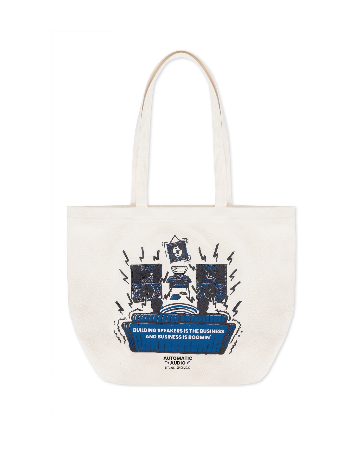 Jumbo Tote - Blue