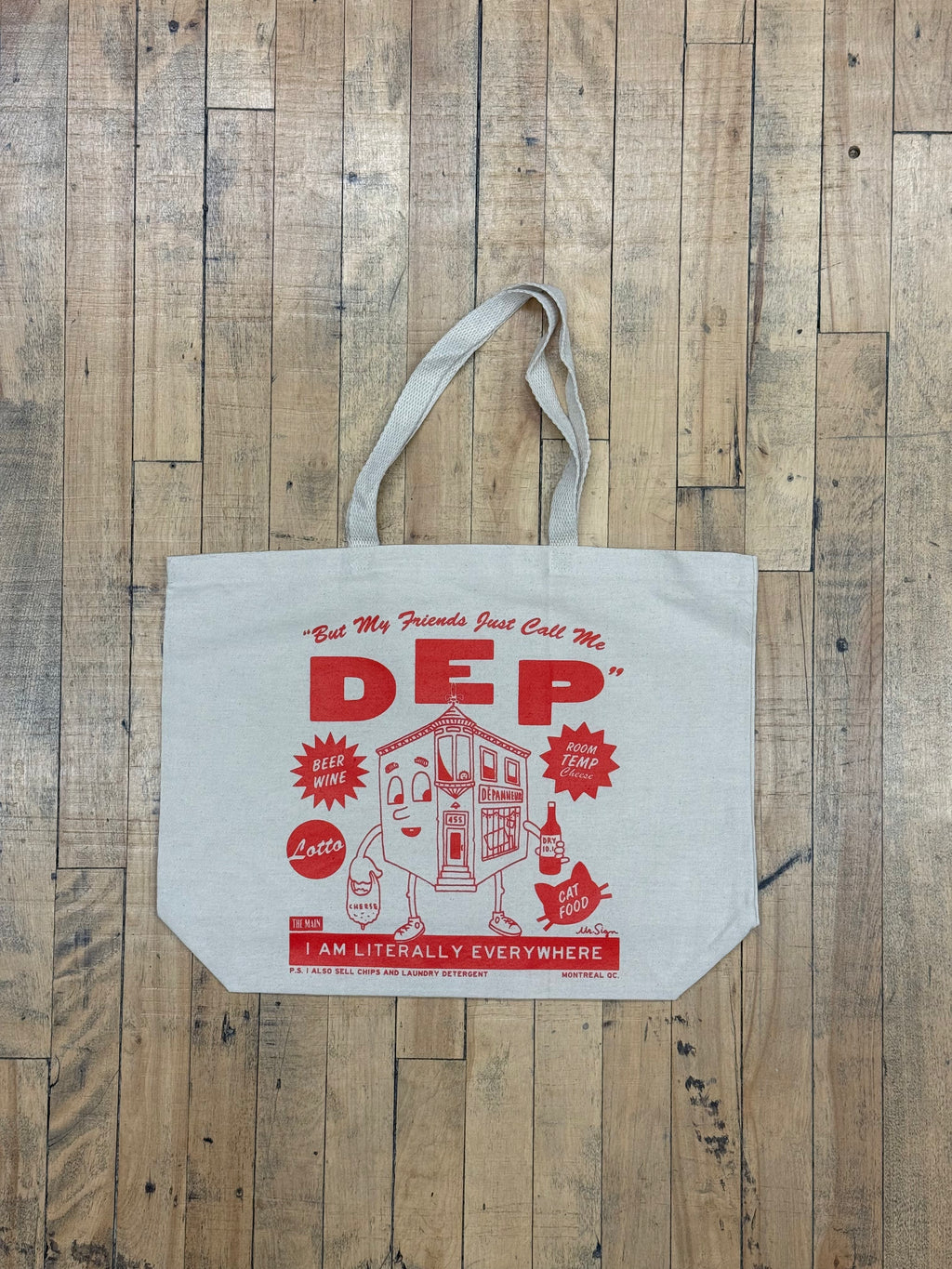 Mr. Sign x The Main “Dep” Tote