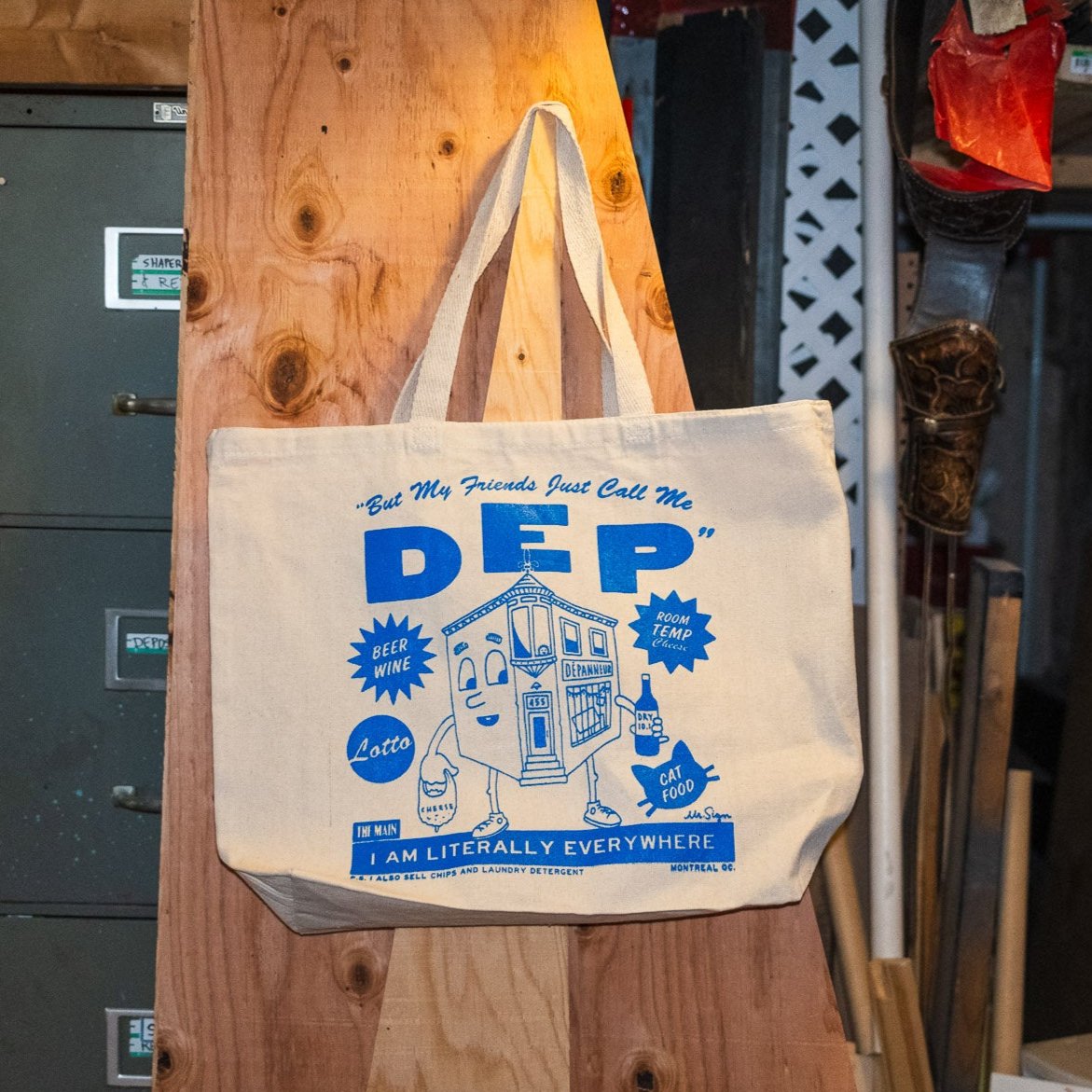 Mr. Sign x The Main “Dep” Tote