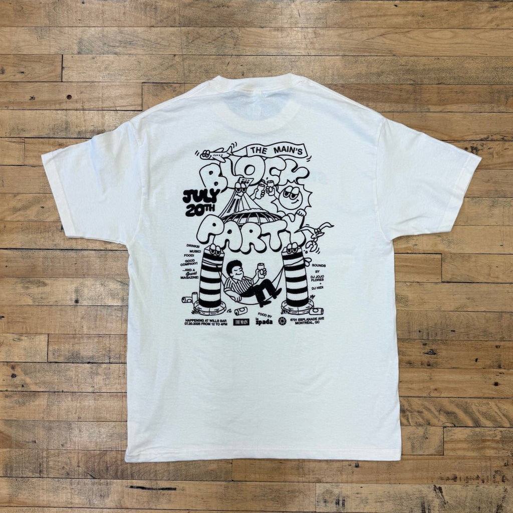 Official 1st Annual Block Party Tee